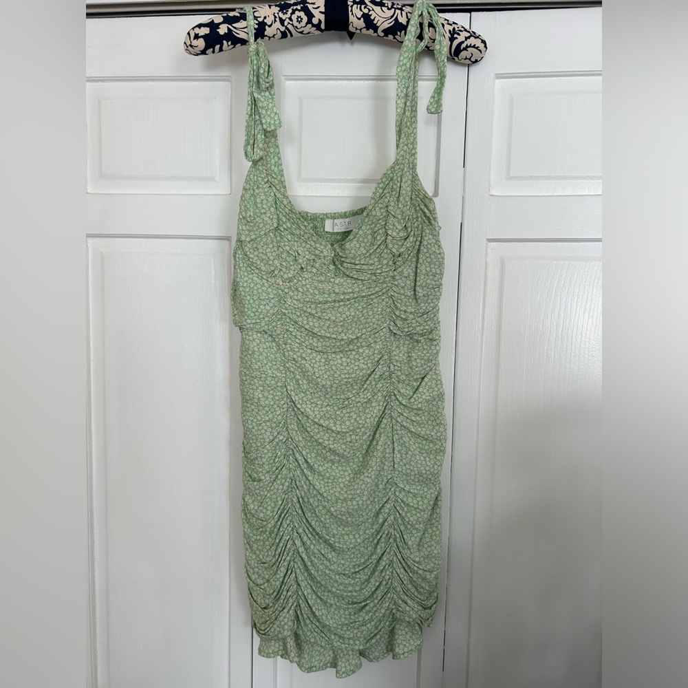 ASTR Floral Ruffle Girly Dress